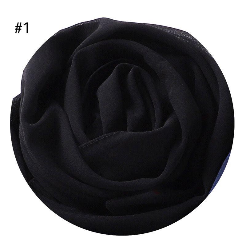 Chiffon Plain Scarf