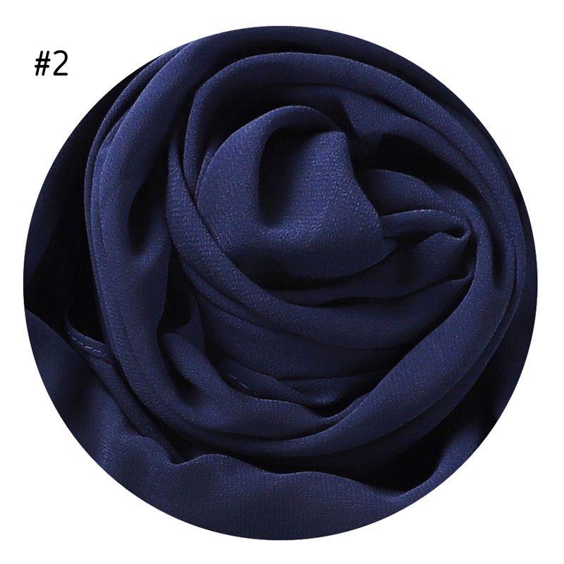 Chiffon Plain Scarf
