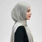 Shimmer Hijab Silk Chiffon Crepe Crinkle